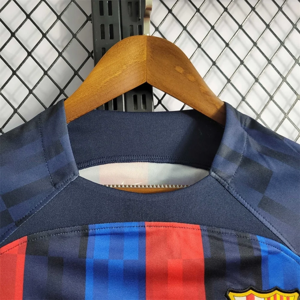 Barcelona Home Soccer Jersey Custom Shirt 2022/23 - Image 5