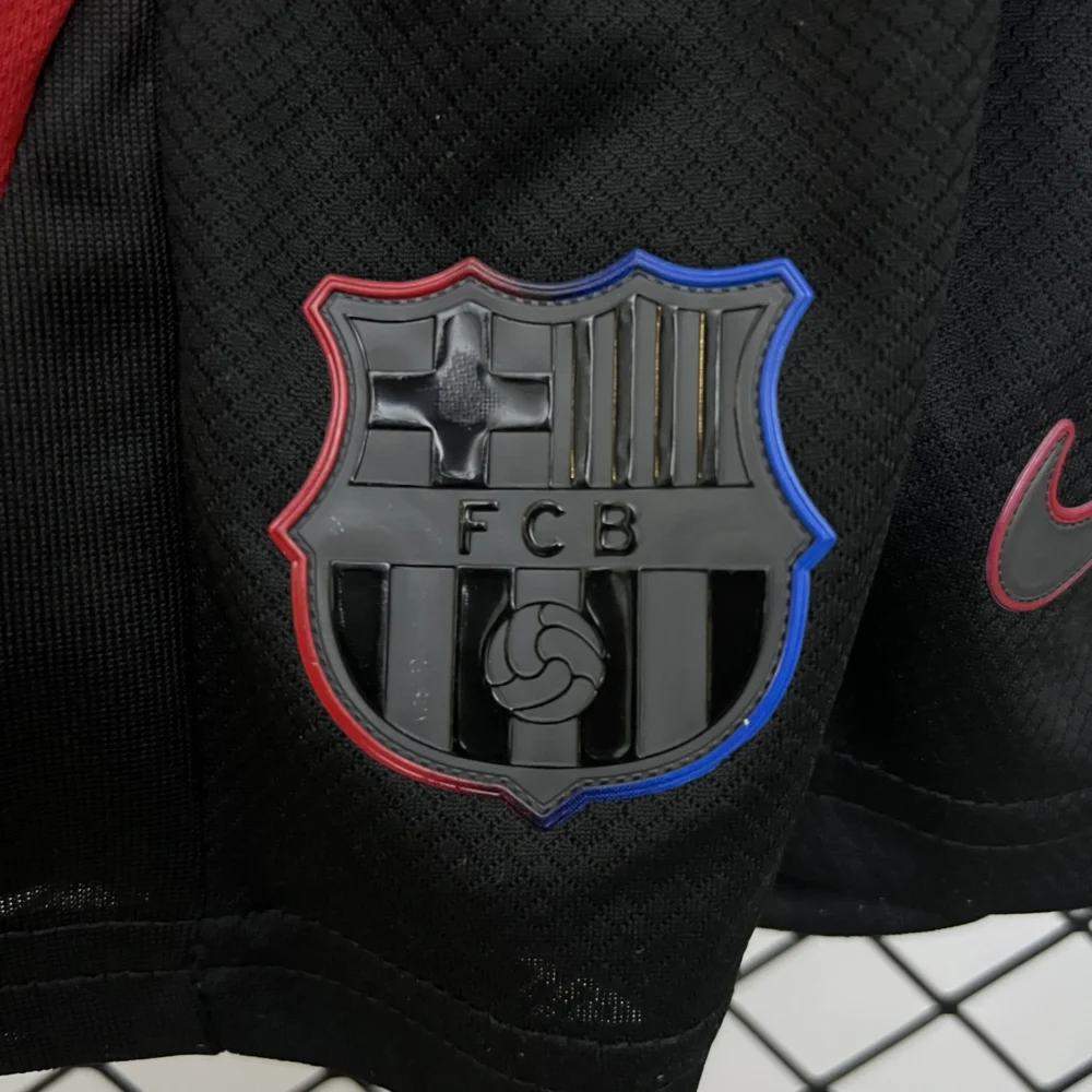 Barcelona Away x Travis Scott Soccer Kids Kit Jersey+Shorts 2024/25 - Image 4