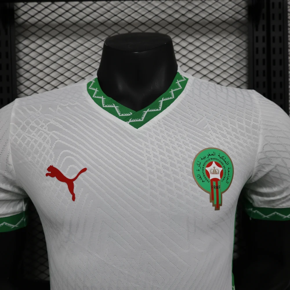 Morocco Authentic Soccer Jersey Away Shirt 2024-25 - Image 3