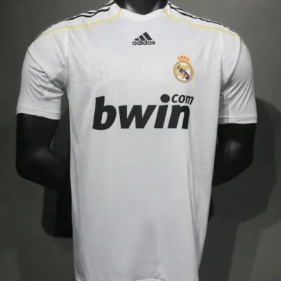 Real Madrid Authentic Retro Jersey Home Soccer Shirt 2009/10