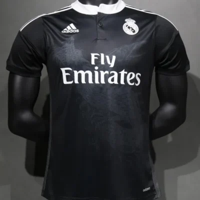 Real Madrid Authentic Retro Jersey Third Away Soccer Shirt 2014/15