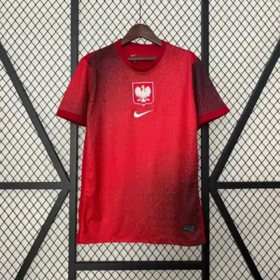 Poland Soccer Jersey Away Custom Shirt 2024