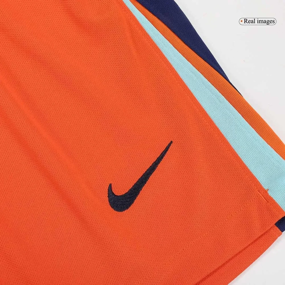 Netherlands Soccer Jersey Home Custom Shorts EURO 2024 - Image 4