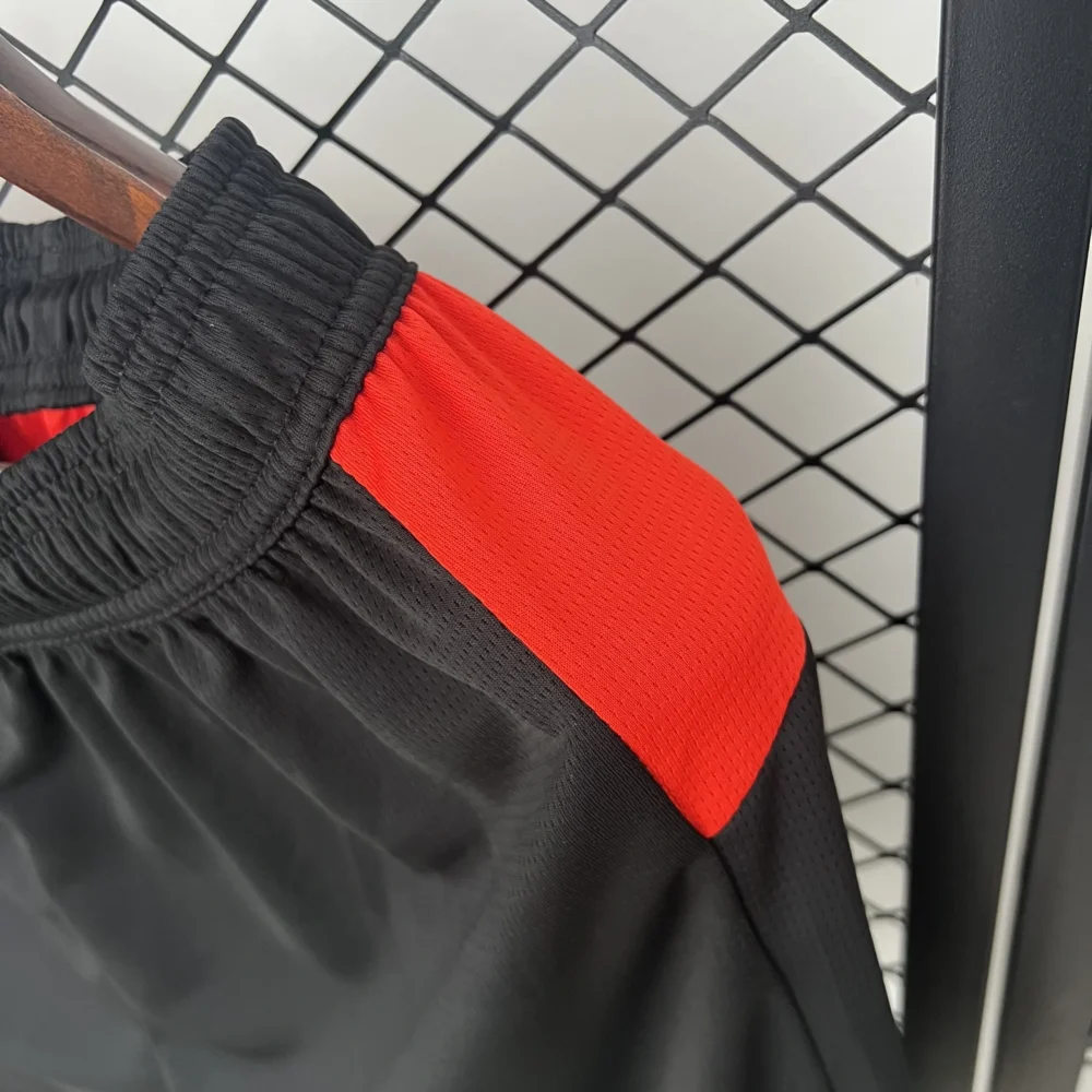 AC Milan Soccer Jersey Home Custom Shorts 2025/26 - Image 5