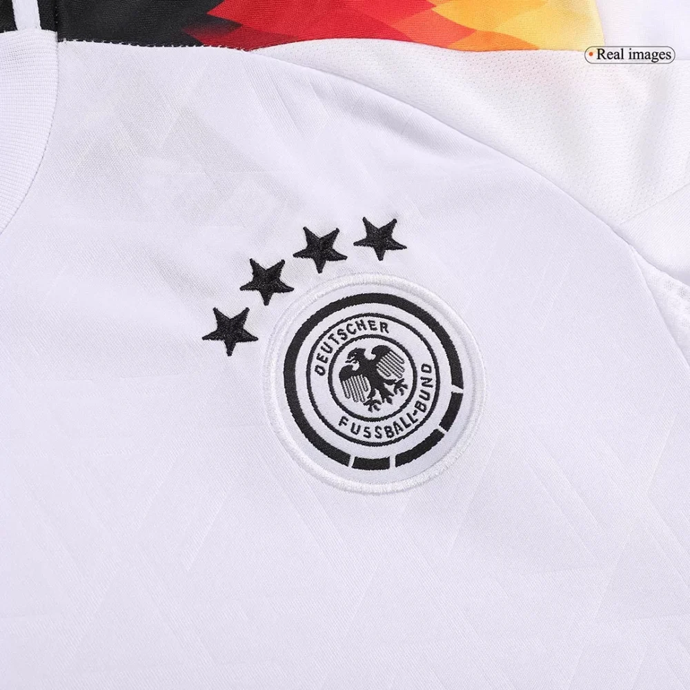 Germany Home Football Uniform Kids Kit Jersey+Shorts EURO 2024 - Image 6