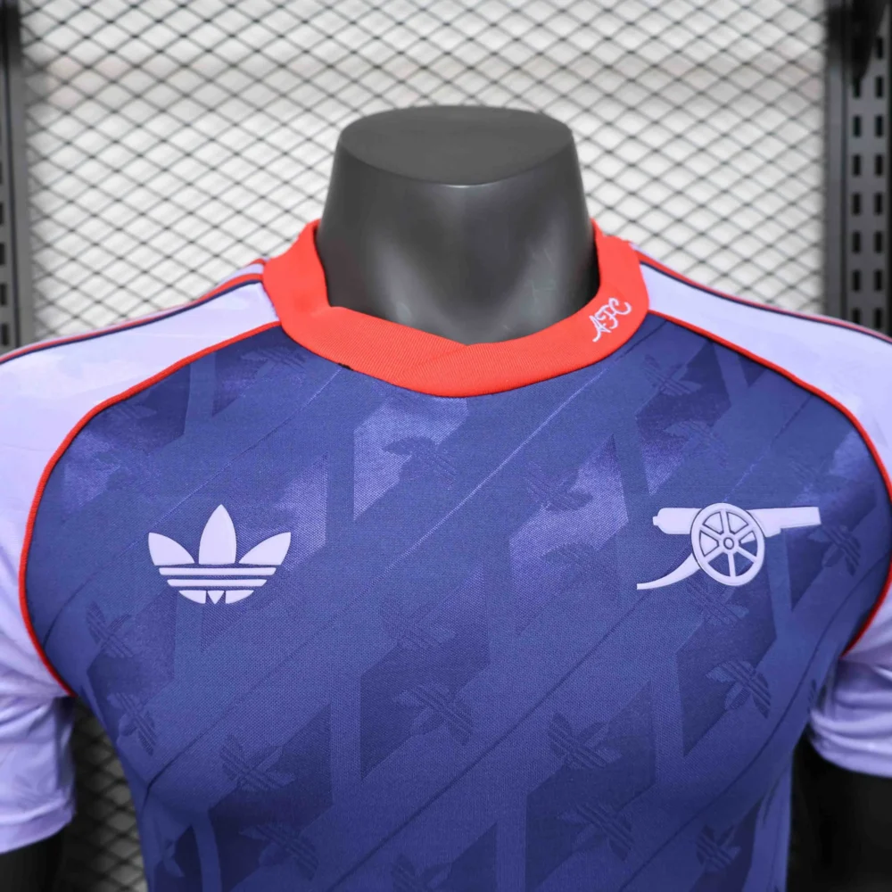 Arsenal Soccer Jersey Retro Style Special Edition Authentic Shirt 2024/25 - Image 3