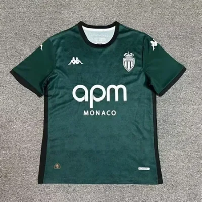 AS Monaco Soccer Jersey Away Custom Shirt 2024/25