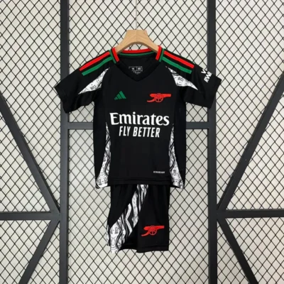 Arsenal Soccer Jersey Away Kids Kit Jersey+Shorts 2024/25