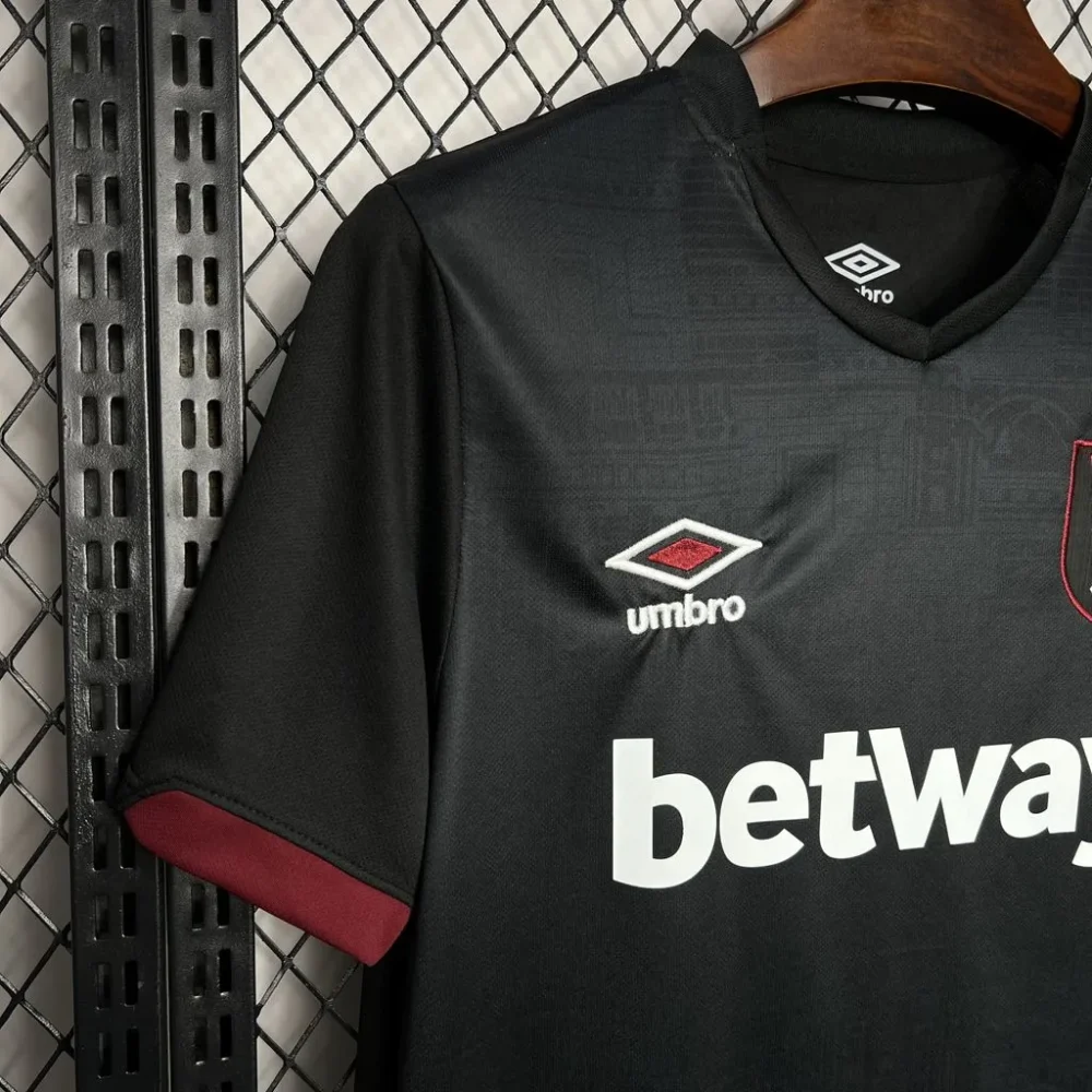 West Ham United Football Jersey Away Custom Shirt 2024/25 - Image 5