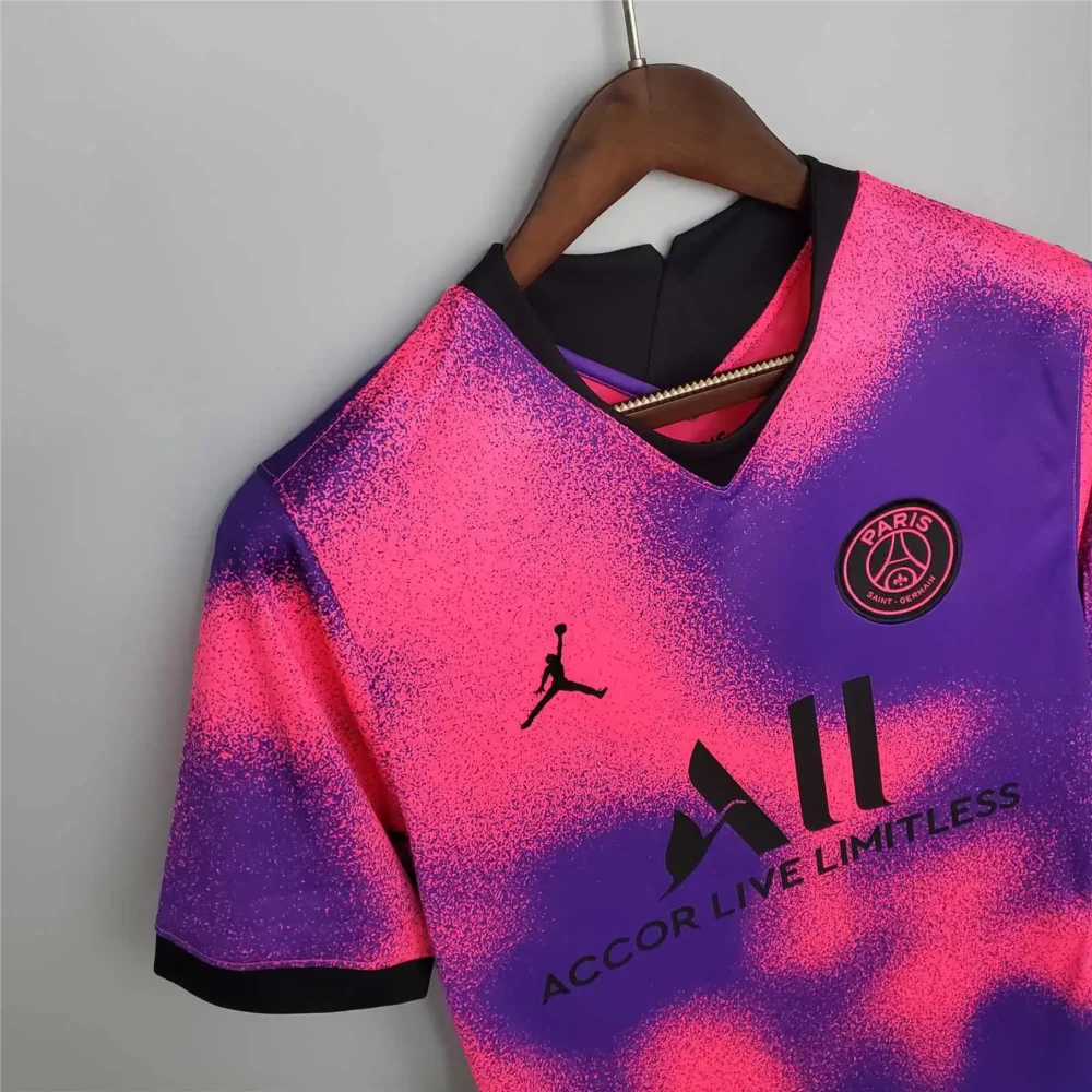 PSG Retro Jersey Fourth Away Soccer Shirt 2020/21 - Image 7