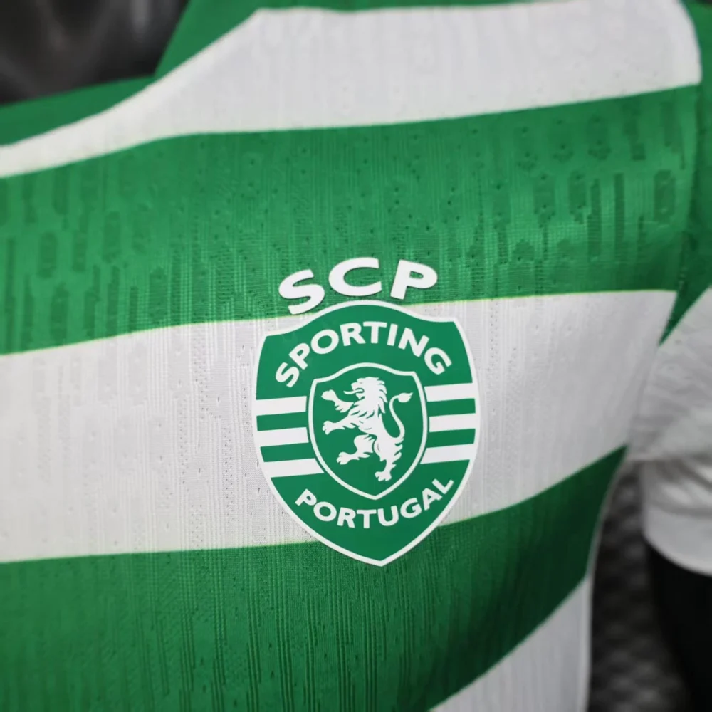 Sporting CP Authentic Soccer Jersey Home Shirt 2025/26 - Image 5