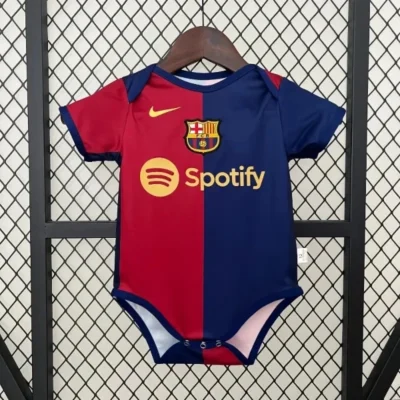 Barcelona Soccer Jersey Home Baby Uniform 2024/25