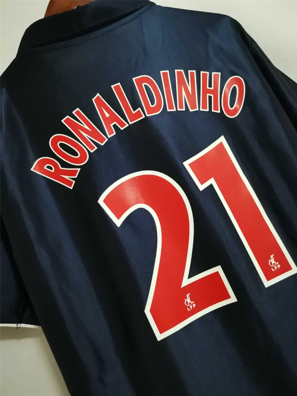 PSG Retro Jersey Home Soccer Shirt 2001/02 - Image 10