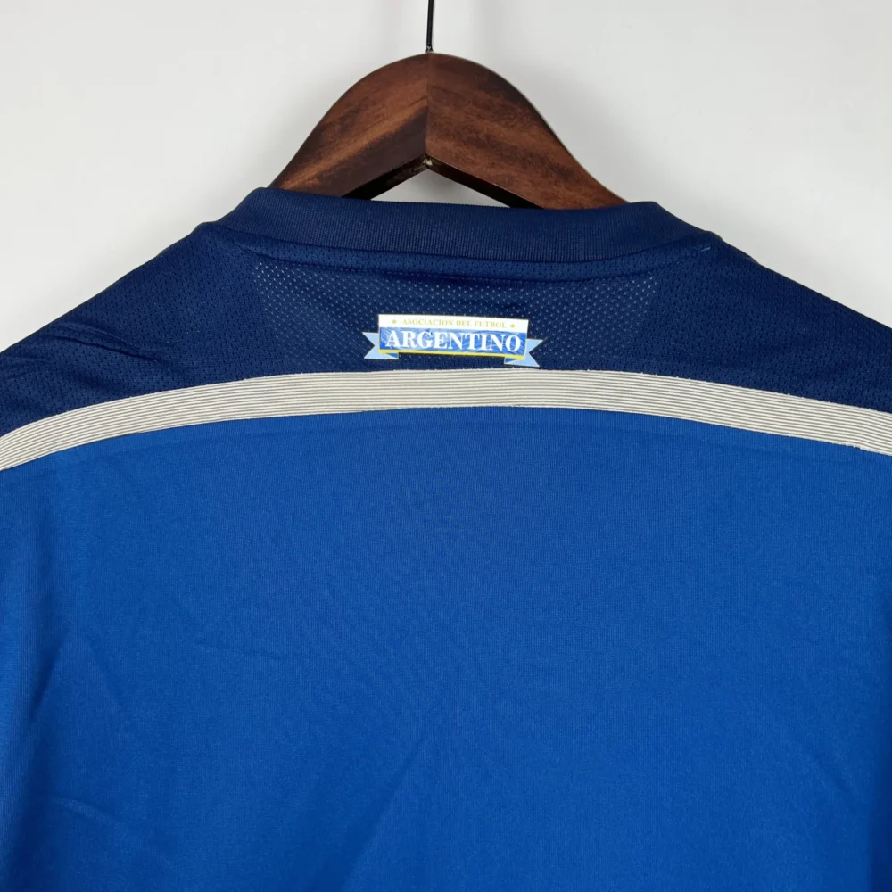 Argentina Retro Jersey Custom Away Football Jersey 2014 - Image 9