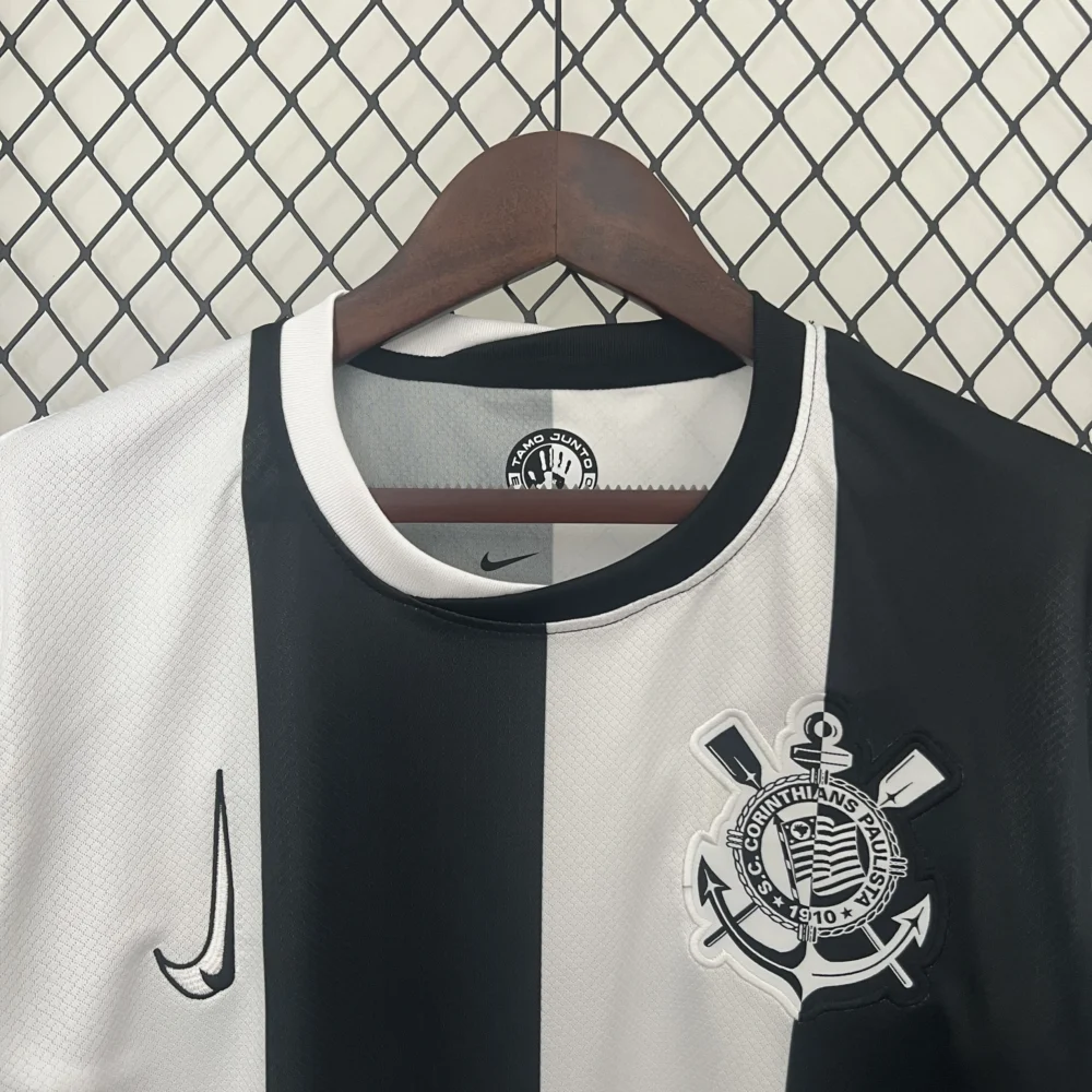 Corinthians Soccer Jersey Third Away Custom Shirt 2024 - Image 3