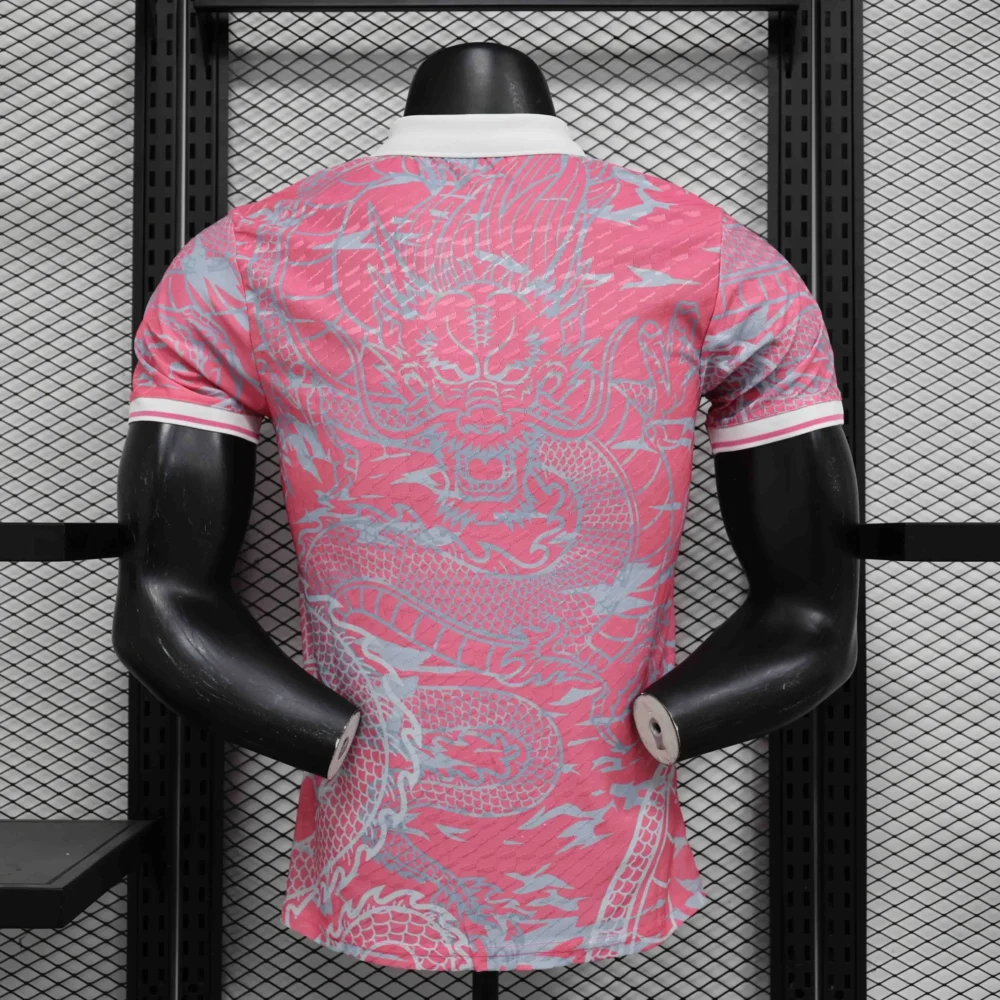 Real Madrid Authentic Soccer Jersey Dragon Pink Special Edition Shirt 2024/25 - Image 2