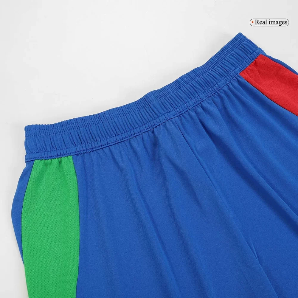 Italy Soccer Jersey Away Custom Shorts EURO 2024 - Image 7
