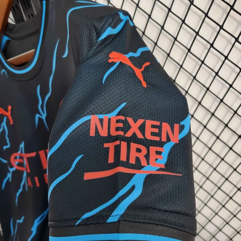 Manchester City Football Jersey Third Away Shirt 2023/24 - Image 6