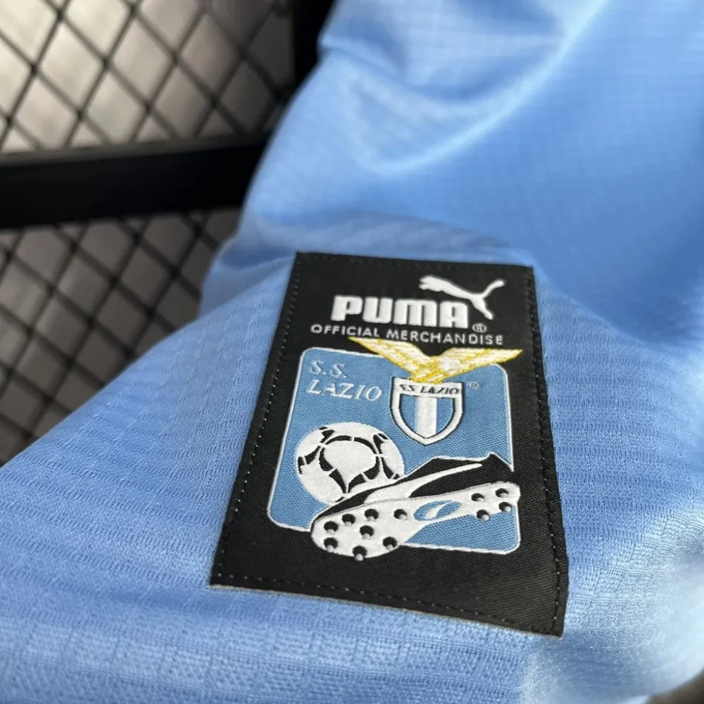 Lazio Retro Soccer Jersey Home Custom Shirt 1998-99 - Image 7