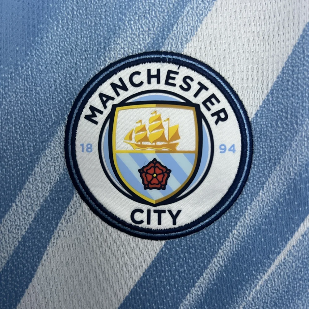 Manchester City Home Football Jersey Shirt 2025/26 - Image 5
