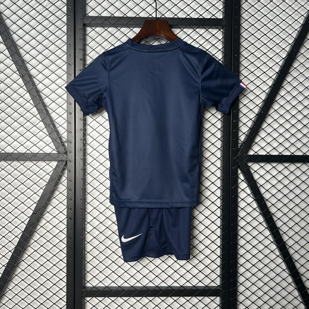 PSG Soccer Jersey Home Kids Kit Jersey+Shorts 2025/26 - Image 2