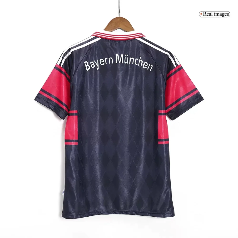 Bayern Munich Retro Jersey Home Soccer Shirt 1997/99 - Image 5