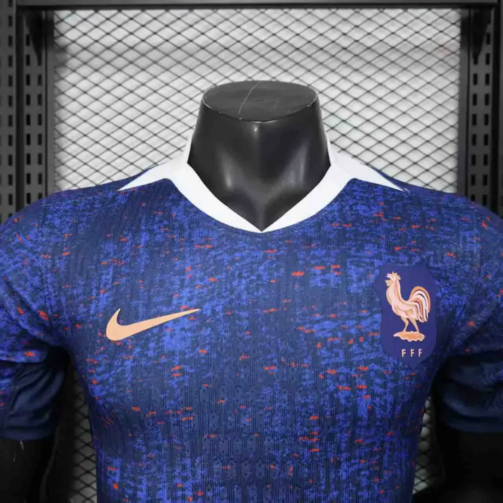 France Authentic Soccer Jersey Home Shirt 2025 - Image 3