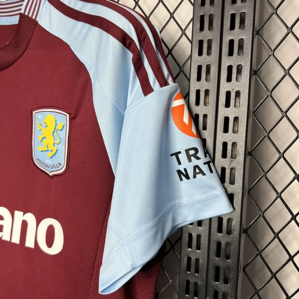 Aston Villa Football Jersey Home Custom Shirt 2024/25 - Image 5