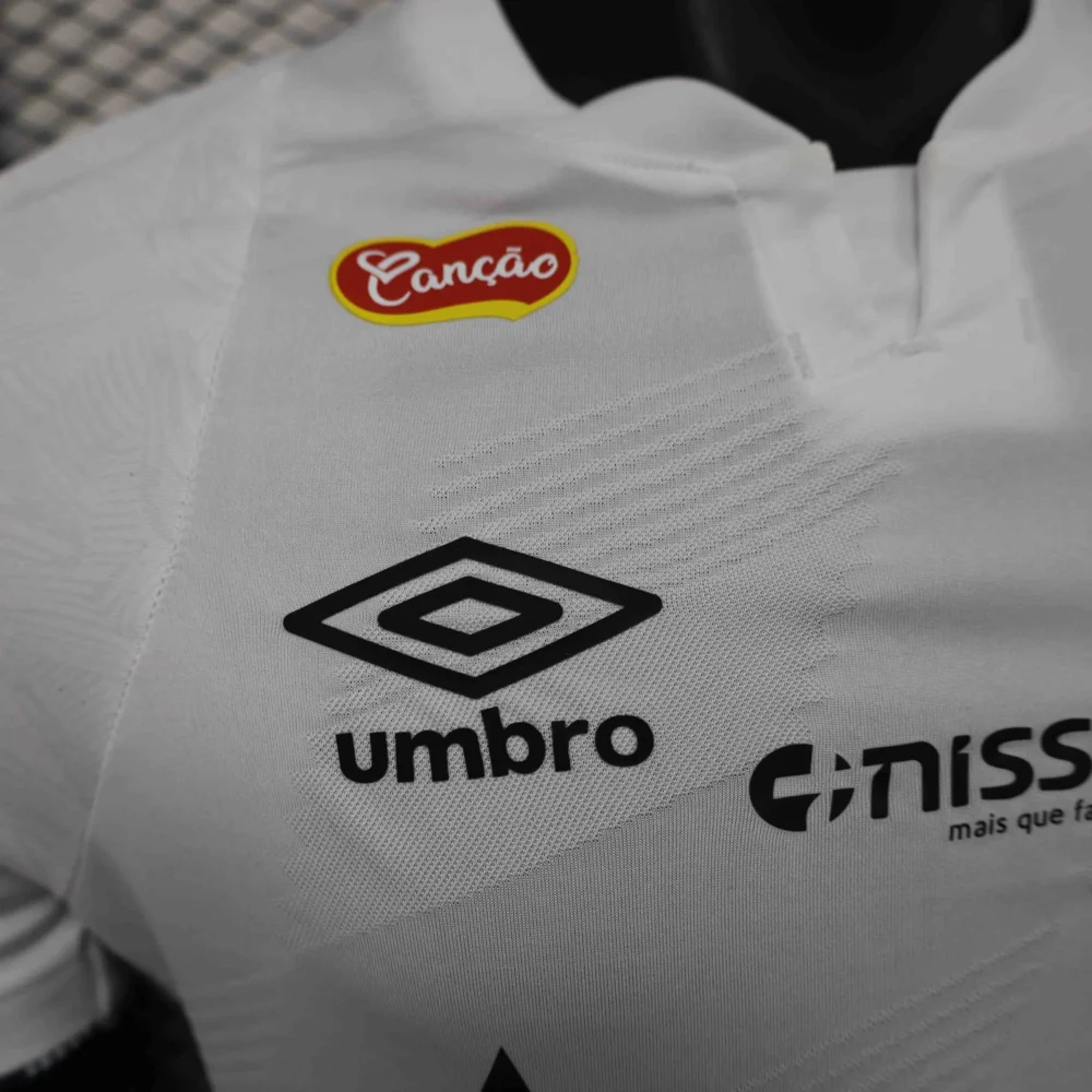 Santos FC Authentic Soccer Jersey Home Shirt All Sponsor 2024 - Image 4