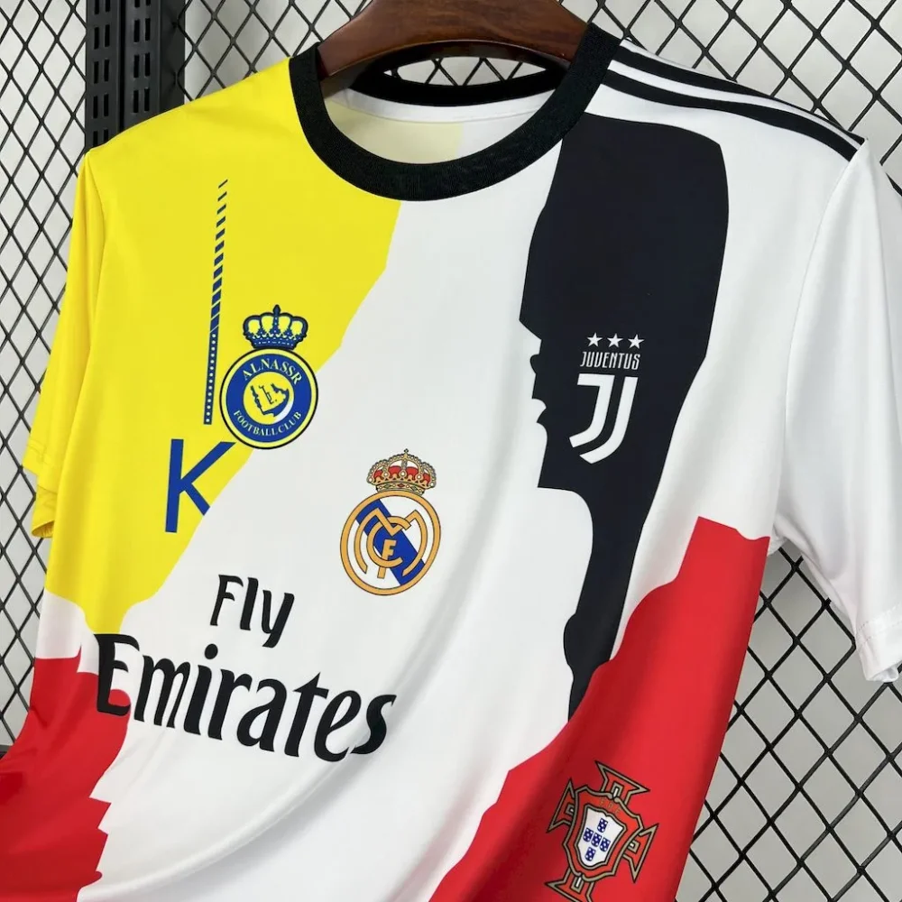 Cristiano Ronaldo Commemorative Edition Shirt 2025/26 - All Club Mix - Image 5