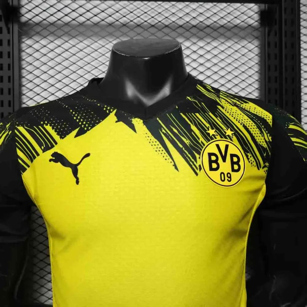 Borussia Dortmund Authentic Home Football Shirt 2025/26 - Image 3