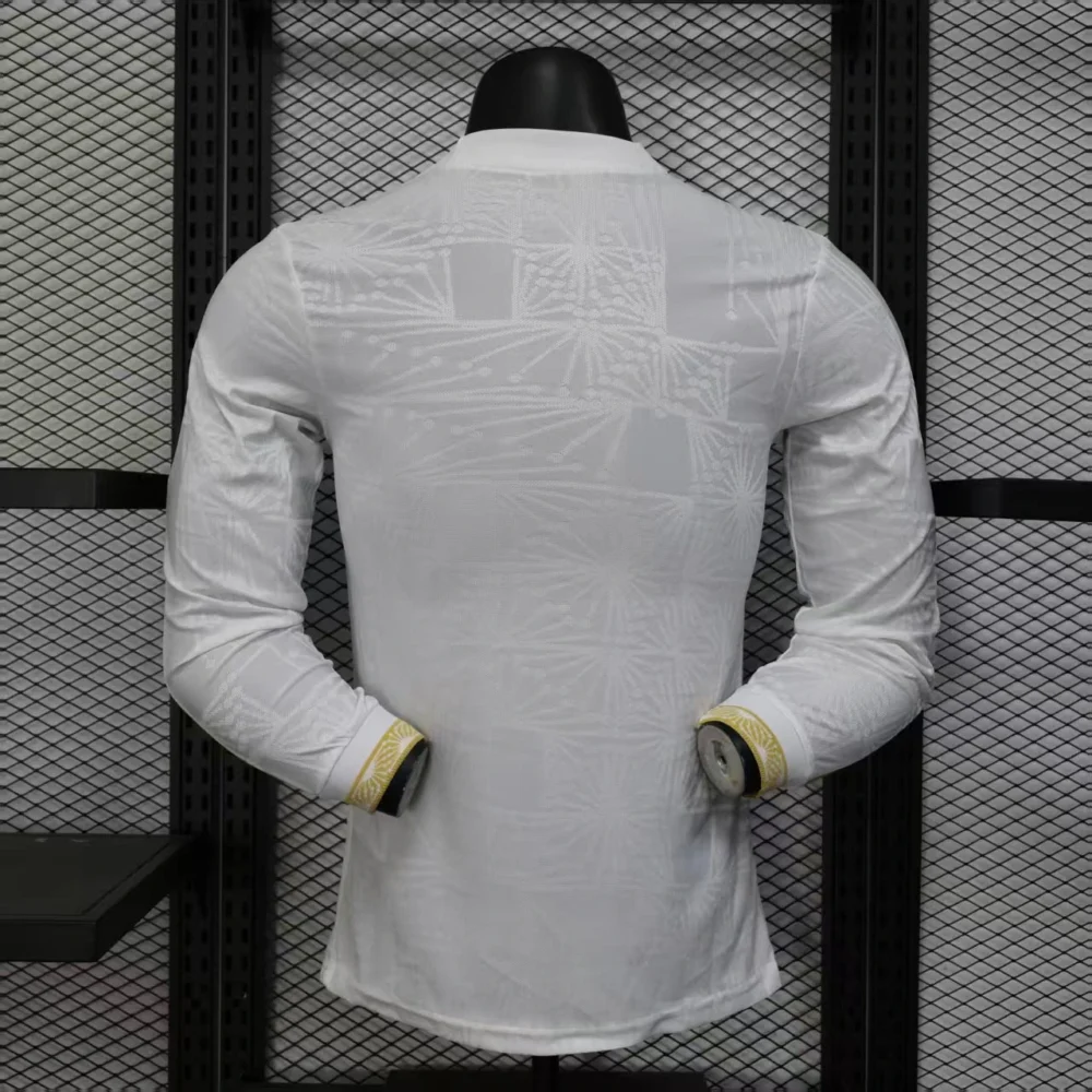 Mexico Authentic White Special Long Sleeve Soccer Jersey 2025 - Image 2