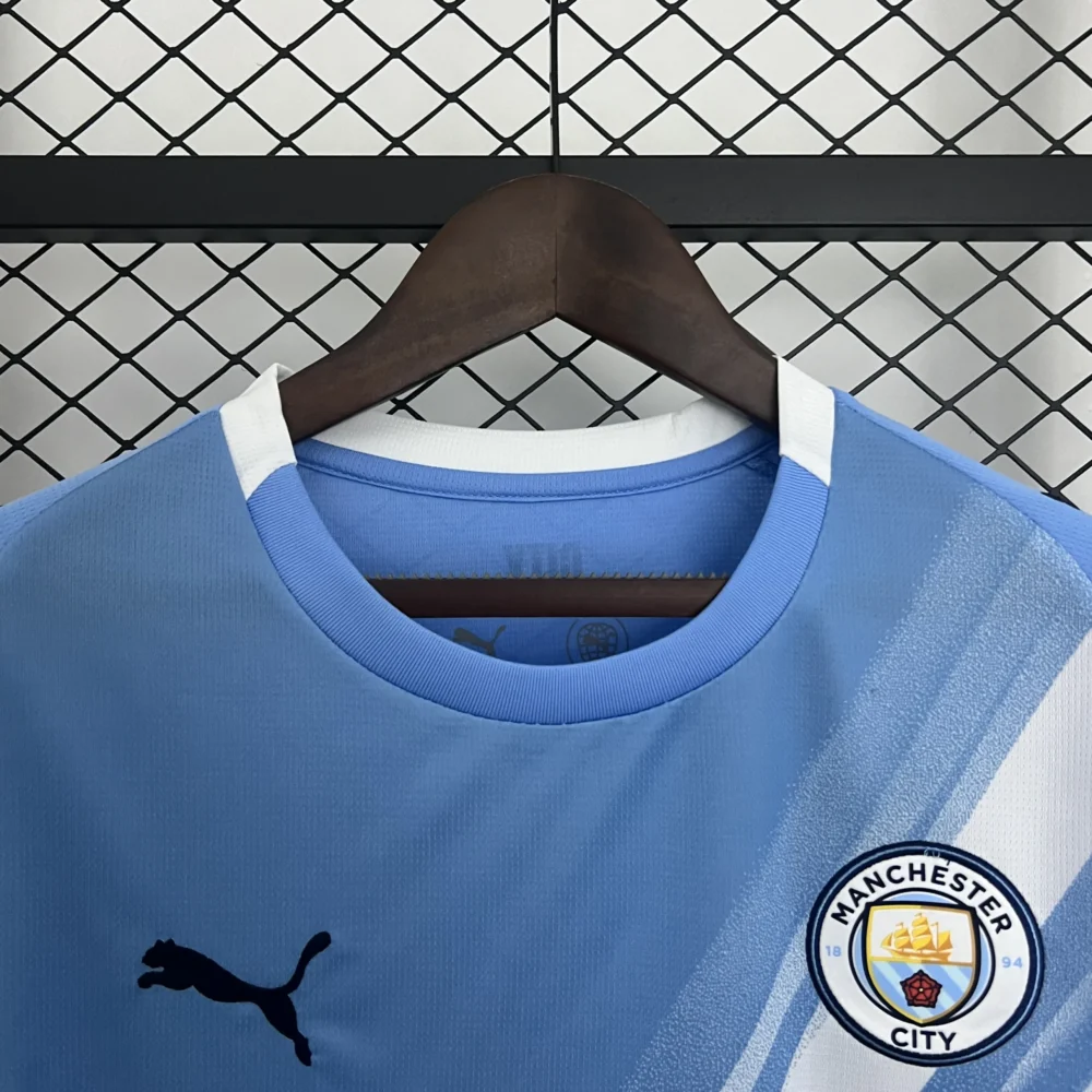 Manchester City Home Football Jersey Shirt 2025/26 - Image 3