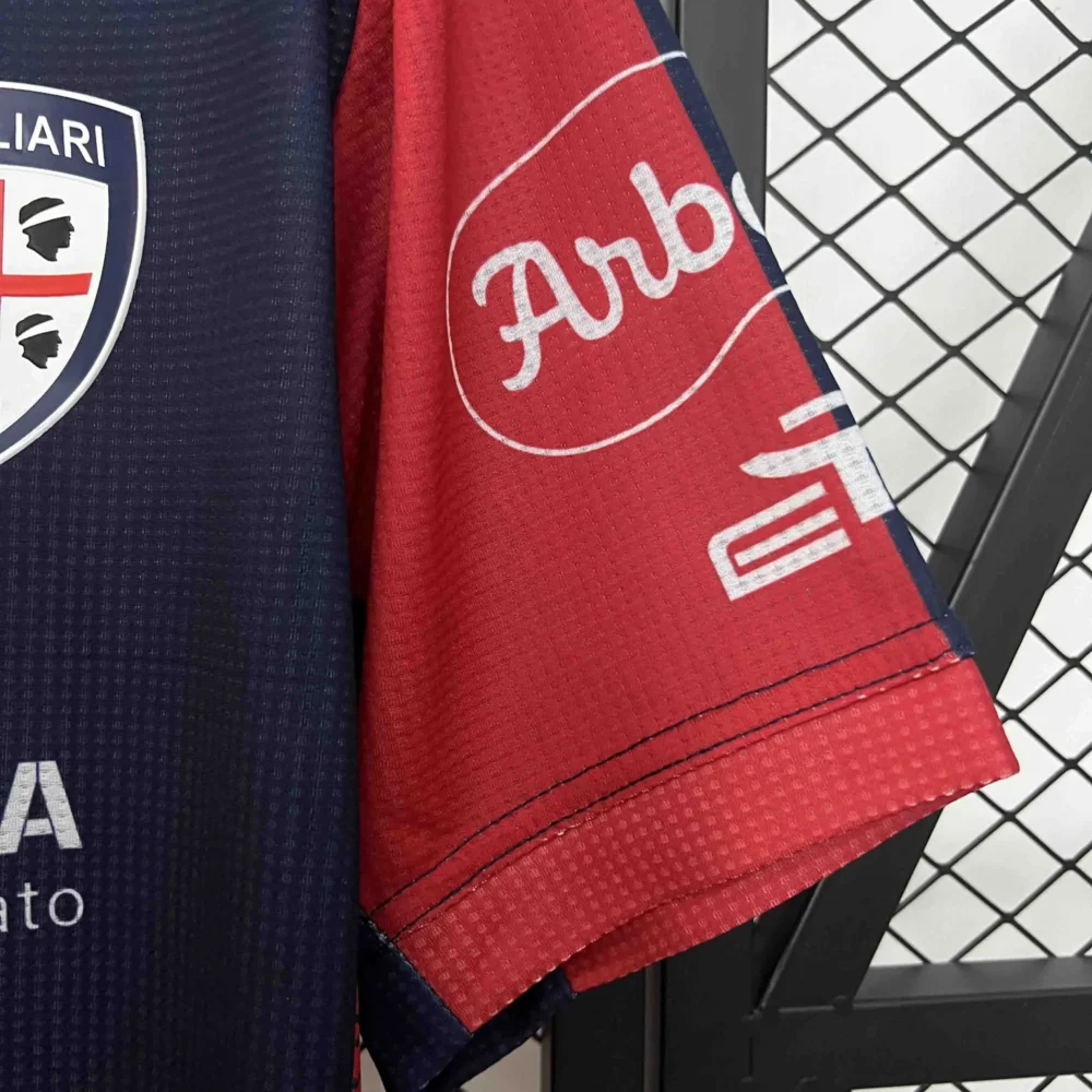 Cagliari Home Football Jersey Custom Shirt 2024/25 - Image 5