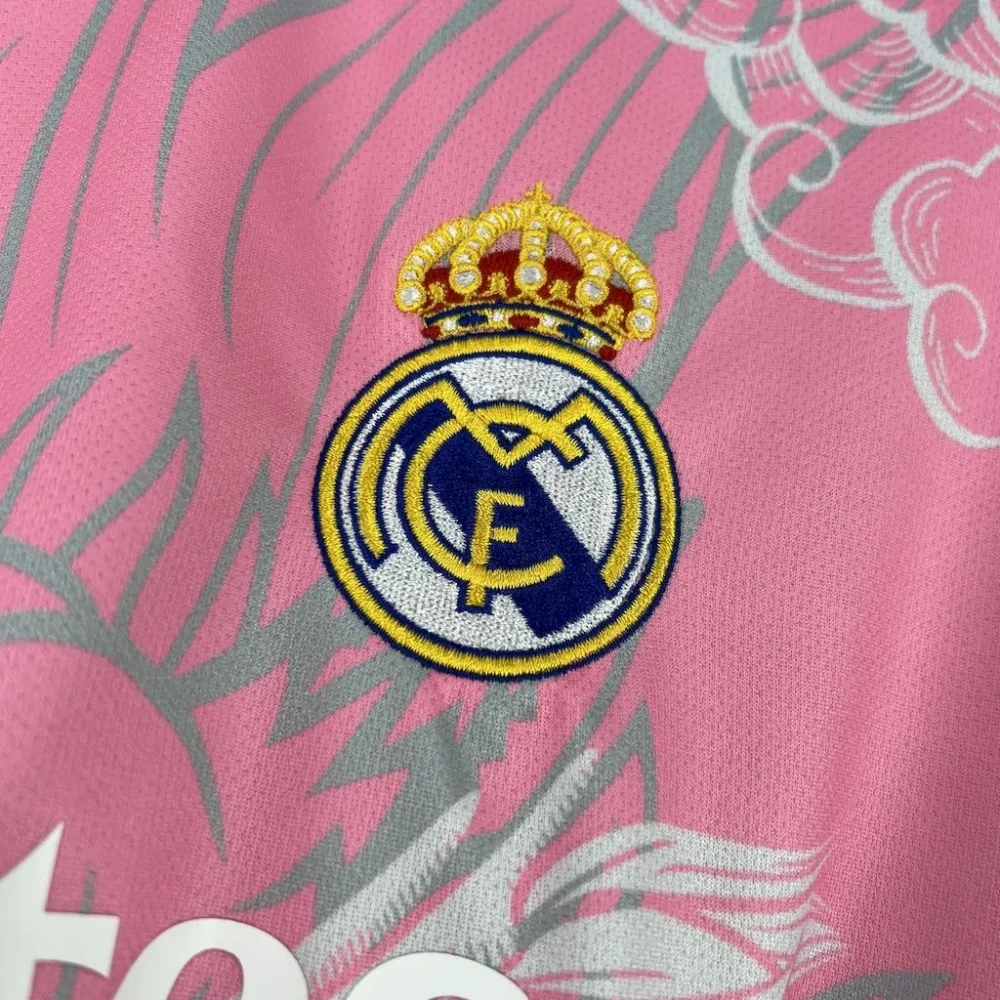 Real Madrid Soccer Jersey Dragon Pink Special Edition Custom Shirt 2025/26 - Image 5