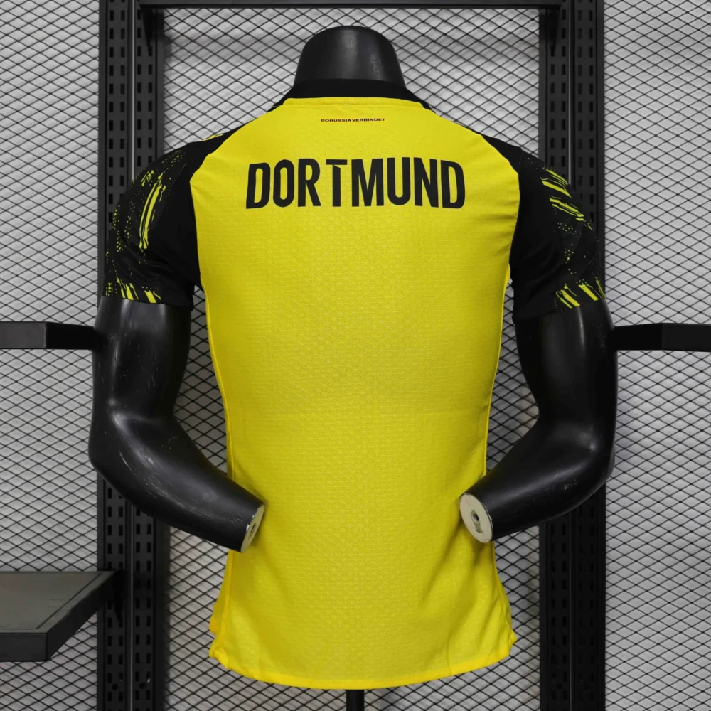 Borussia Dortmund Authentic Home Football Shirt 2025/26 - Image 2