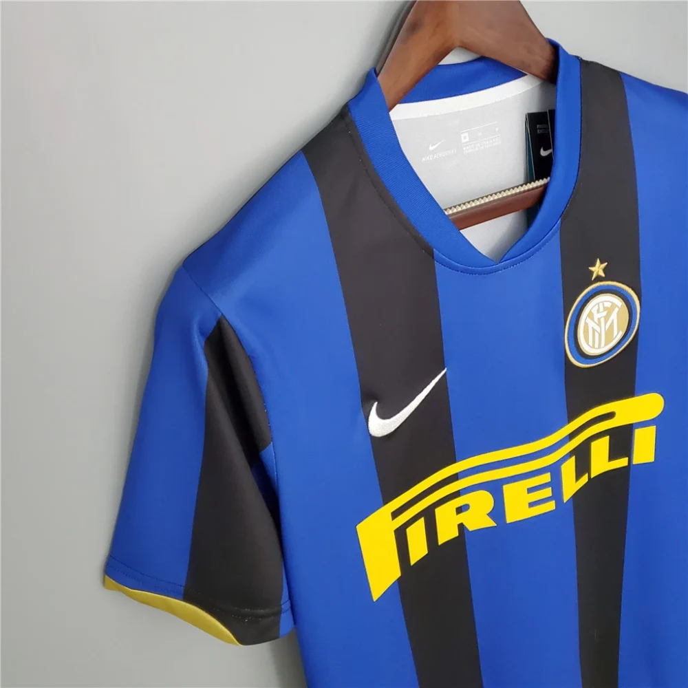 Inter Milan Jersey Custom Home Soccer Jersey 2008/09 - Image 4