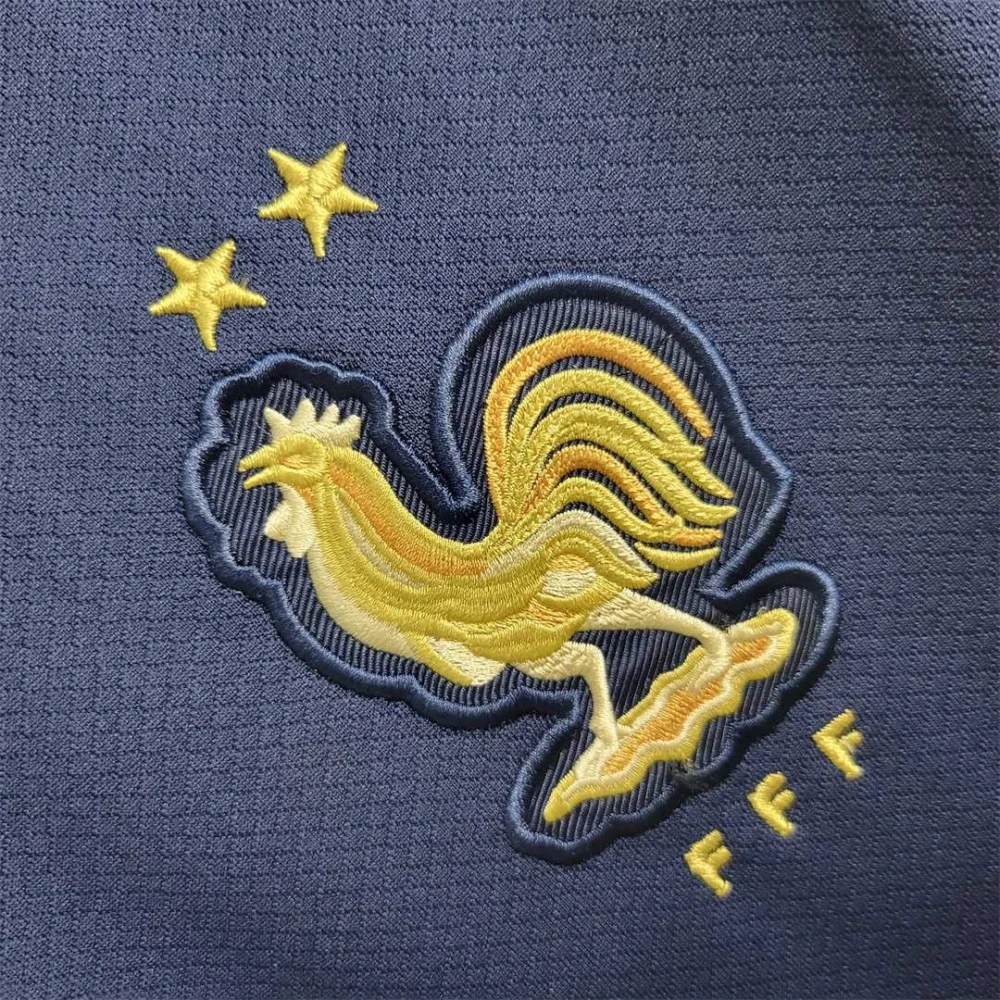 France Retro Soccer Jersey Home Custom Shirt World Cup 2022 - Image 7