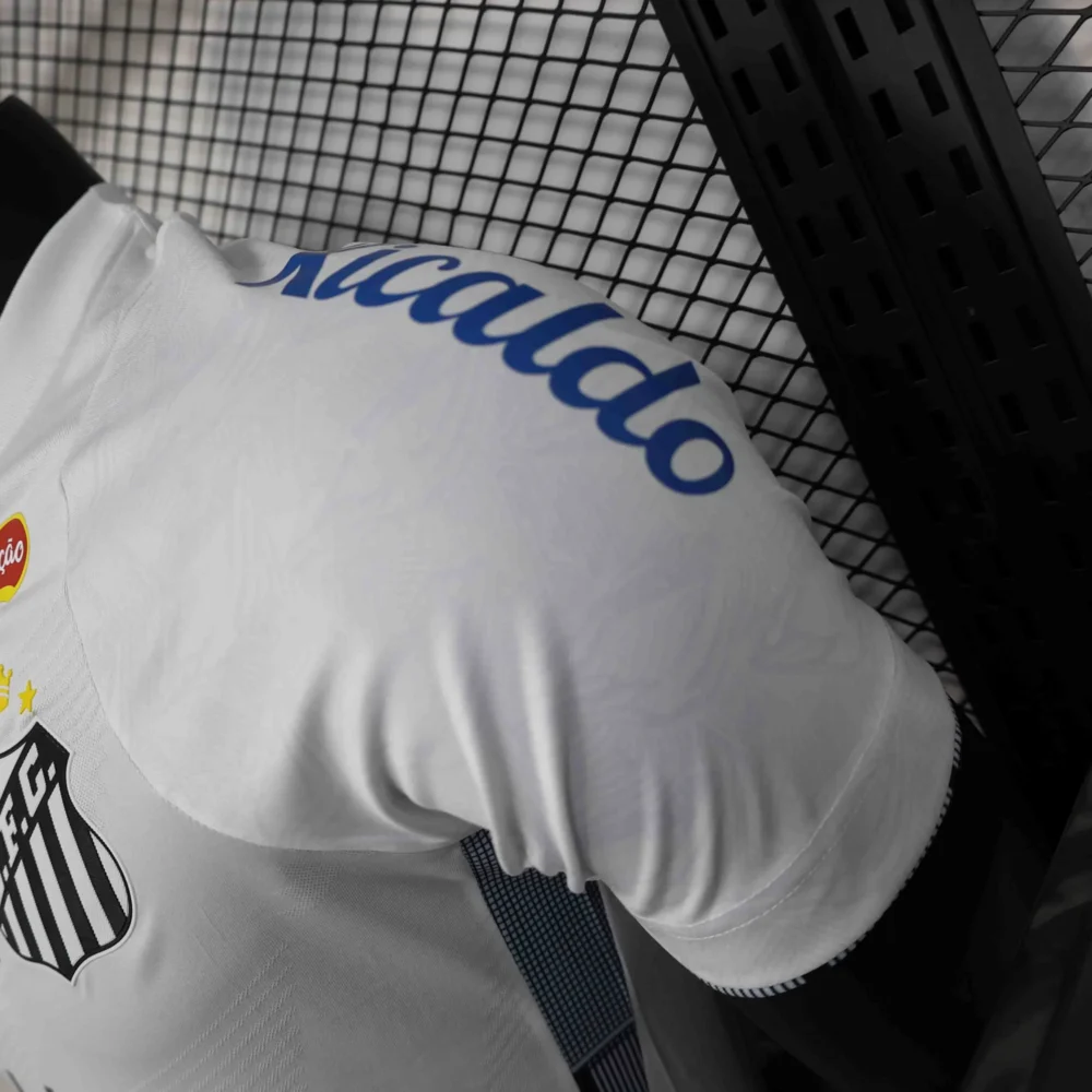 Santos FC Authentic Soccer Jersey Home Shirt All Sponsor 2024 - Image 6