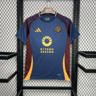 Roma Soccer Jersey Third Away Custom Shirt 2024/25