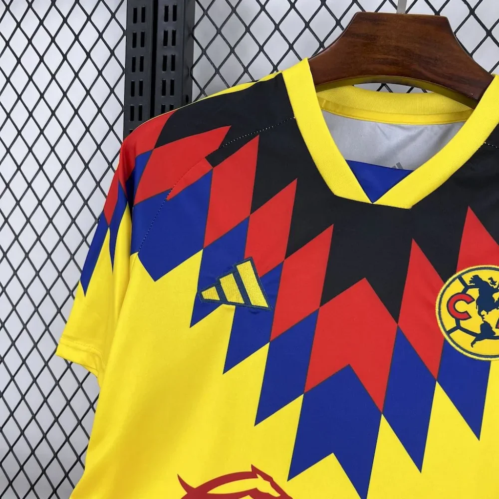 Club America Soccer Jersey Home Custom Shirt 2025/26 - Image 3