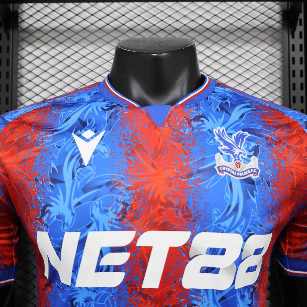 Crystal Palace Authentic Football Jersey Home Shirt 2024/25 - Image 3