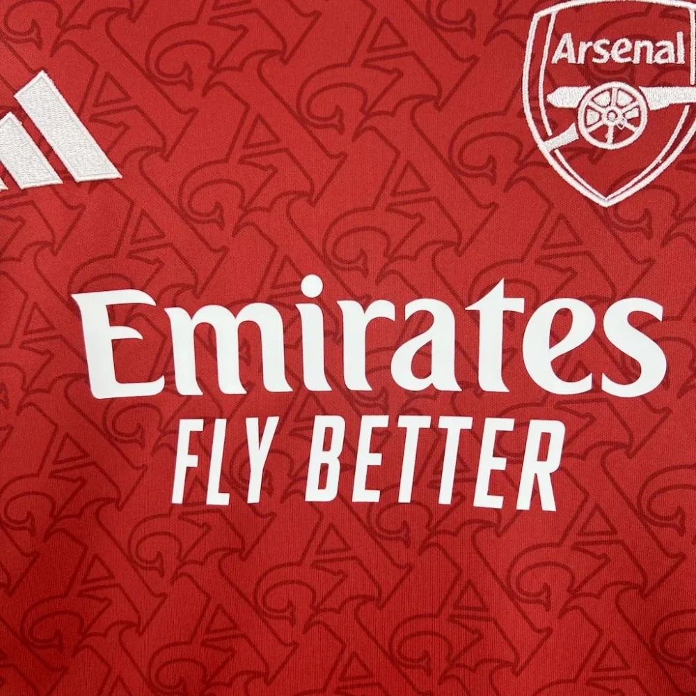 Arsenal Soccer Jersey Home Women's Custom Shirt 2025/26 - Image 3