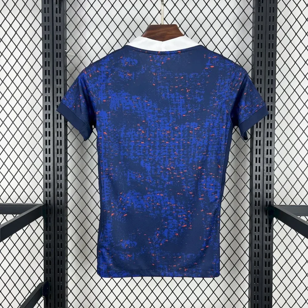 France Soccer Jersey Home Women's Custom Shirt 2025 - Image 2