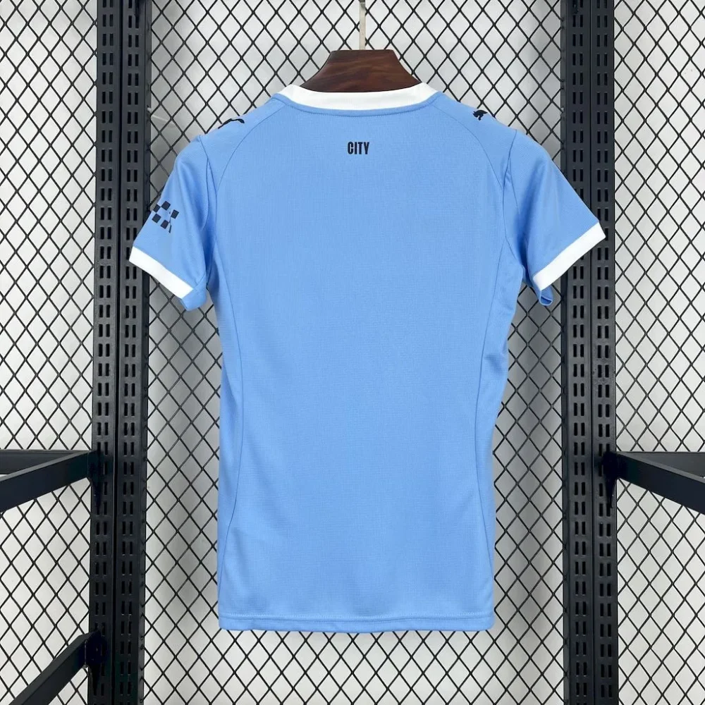 Manchester City Home Women's Football Jersey Shirt 2025/26 - Image 2