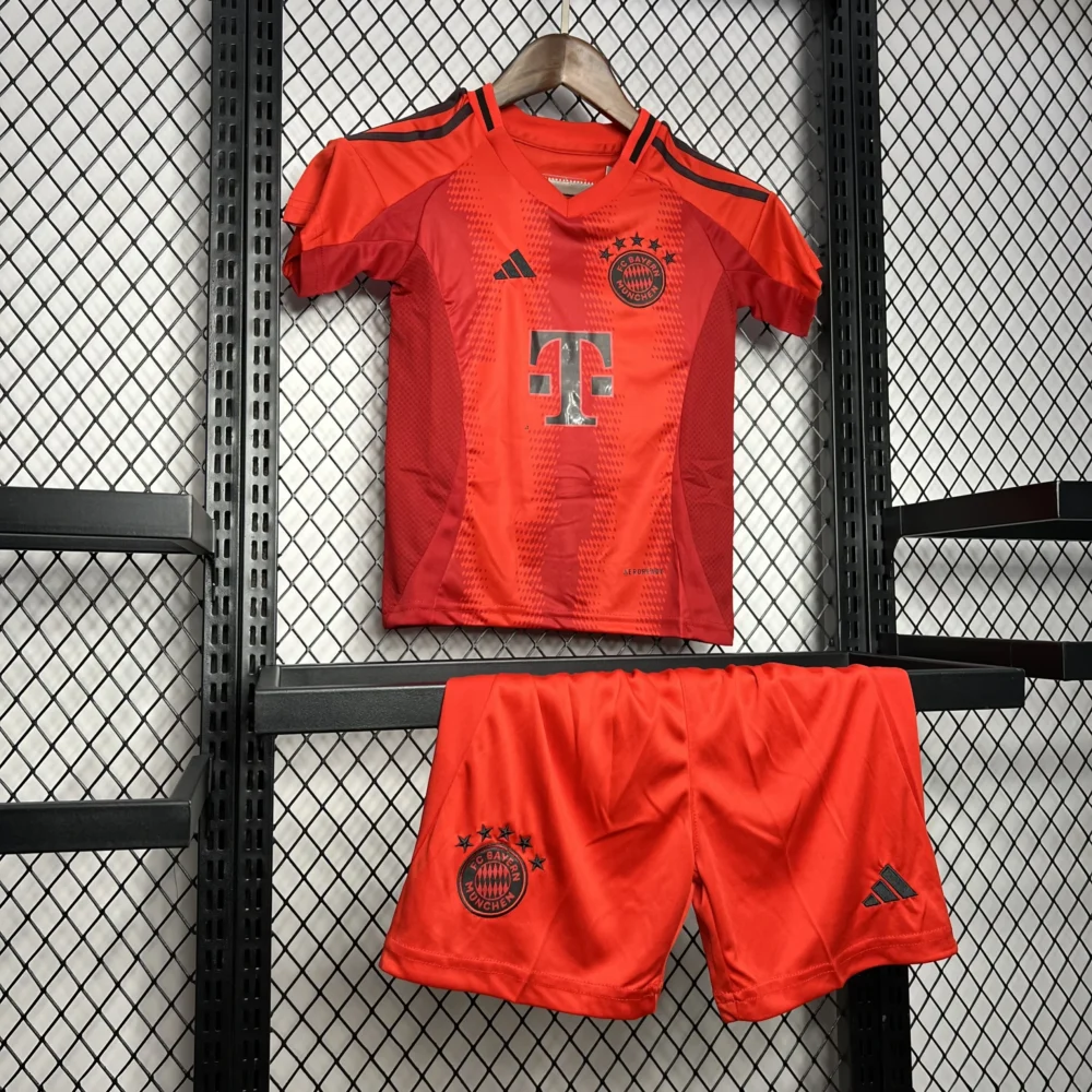 Bayern Munich Jersey Custom Soccer Kids Kit Jersey+Shorts Home 2024/25 - Image 4