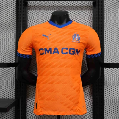 Marseille Authentic Soccer Jersey Third Away Shirt 2024/25