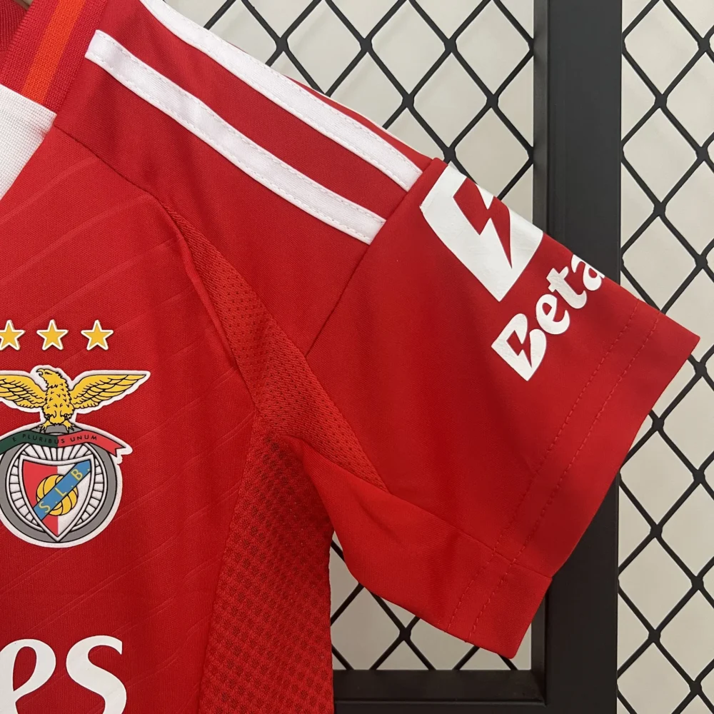 Benfica Soccer Jersey Home Kids Kit Jersey+Shorts 2024/25 - Image 6
