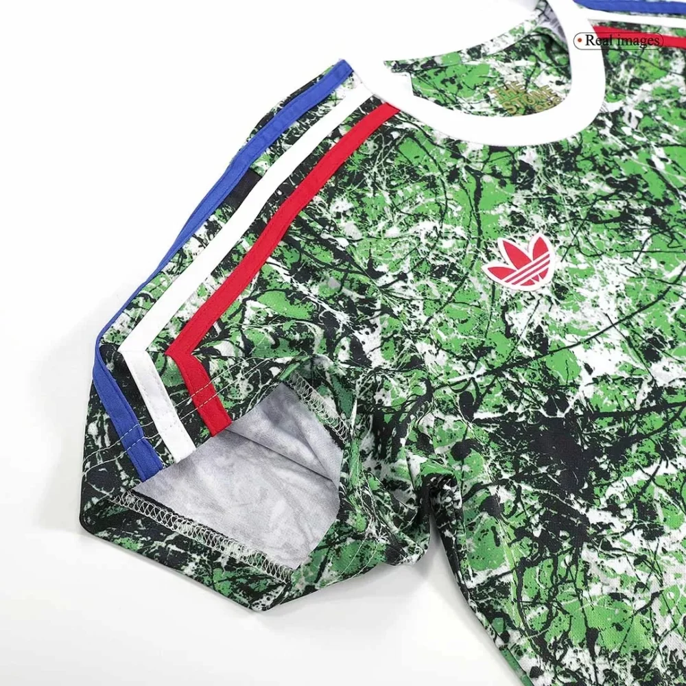 Manchester United x Stone Roses Icon Pre-Match Football Jersey Shirt 2024/25 - Image 3
