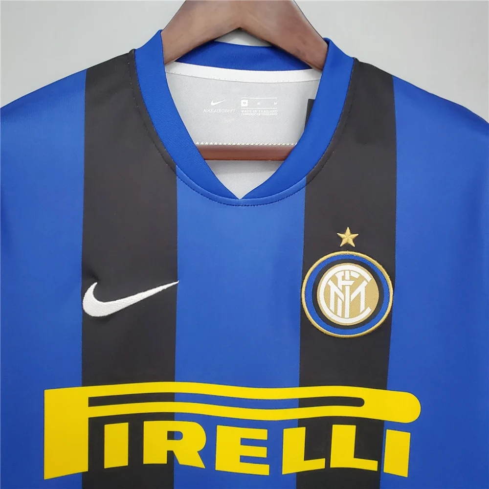 Inter Milan Jersey Custom Home Soccer Jersey 2008/09 - Image 3